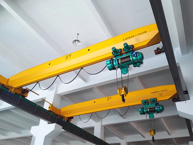 Puente grúa eléctrico de viga única (modelo LD)